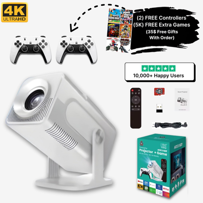 PlayRetro® Projector with Old-School Classics